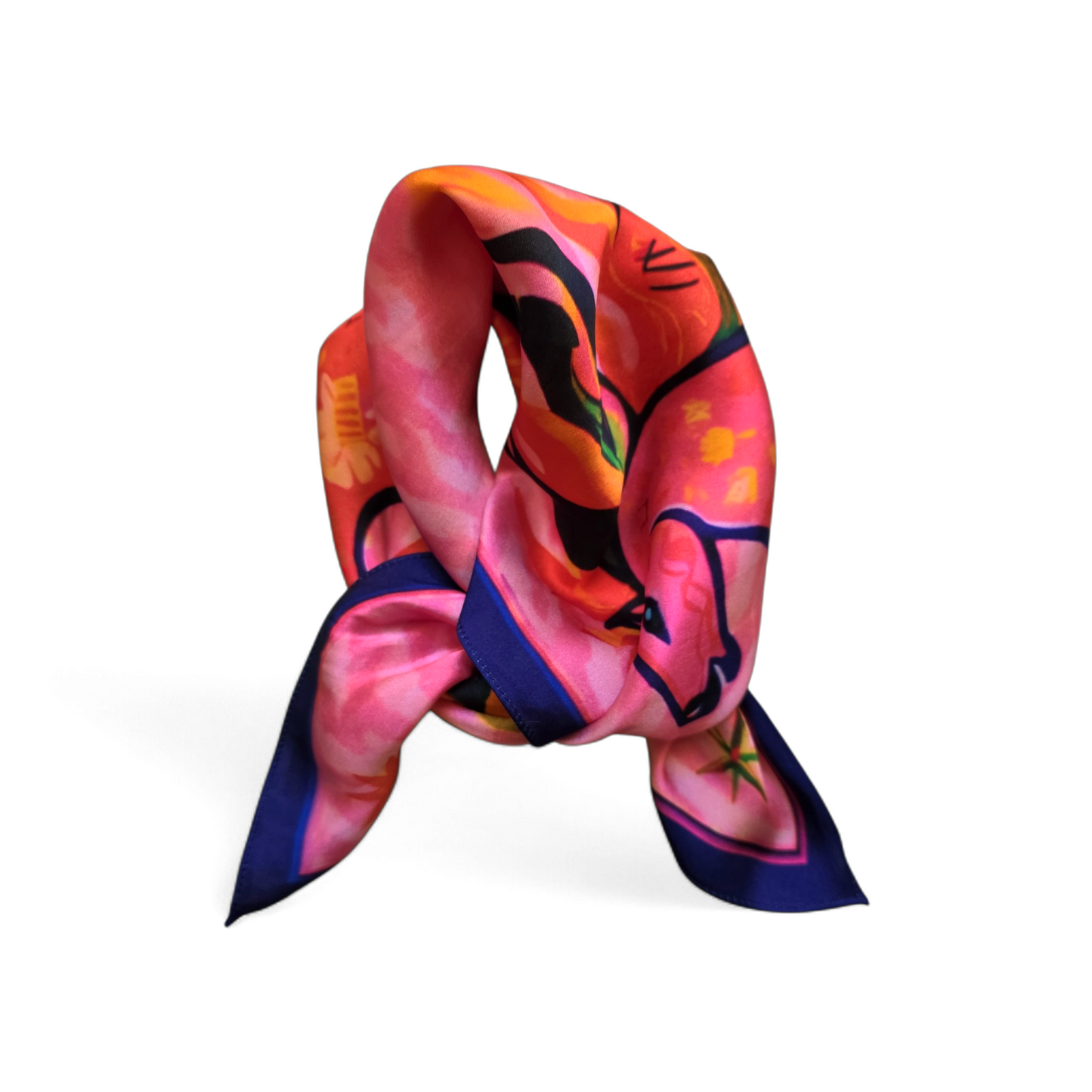 LUNA silk scarf