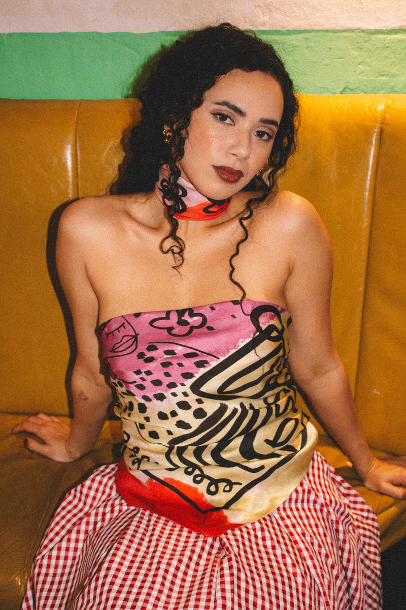 Silk scarves
