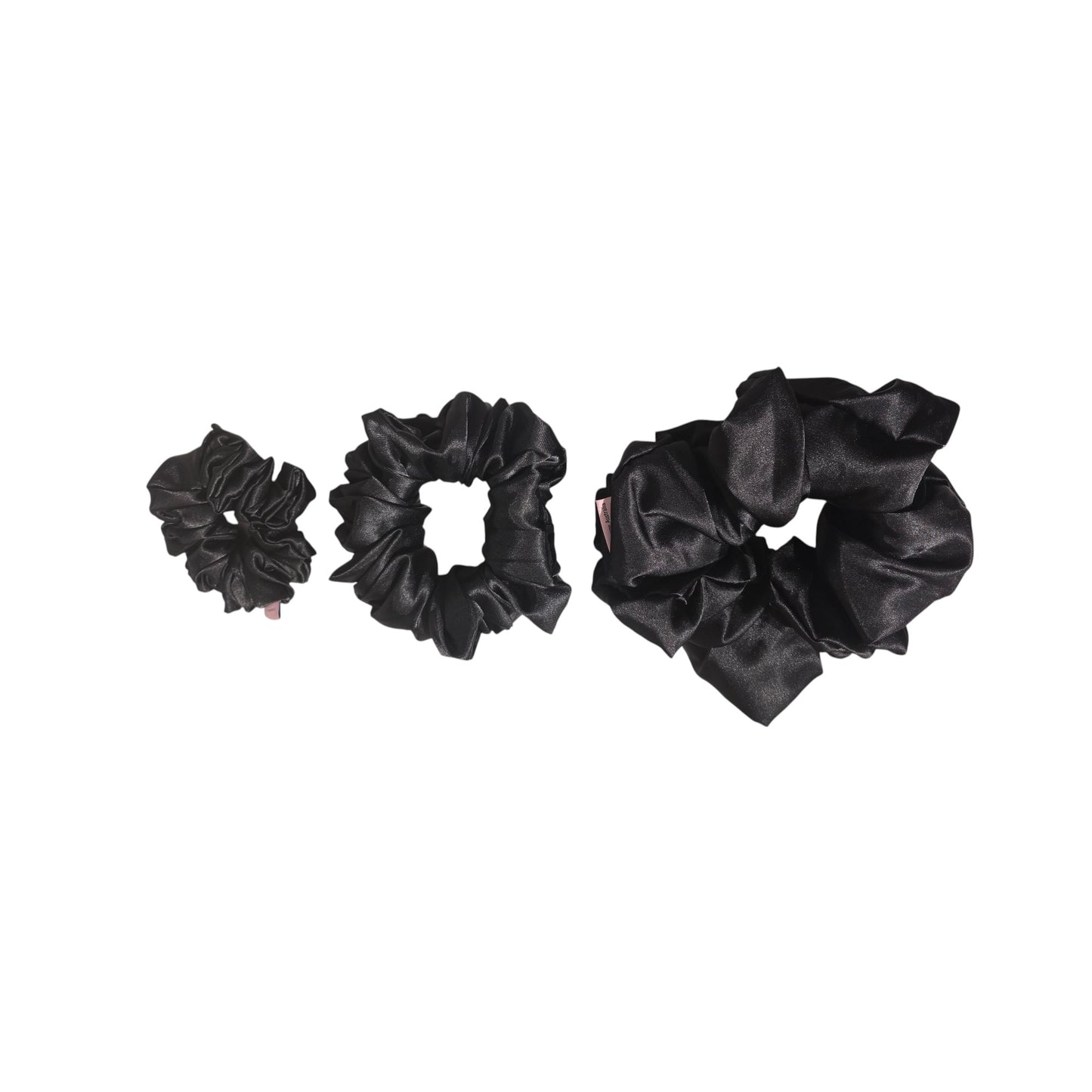 CHANEL satin scrunchies