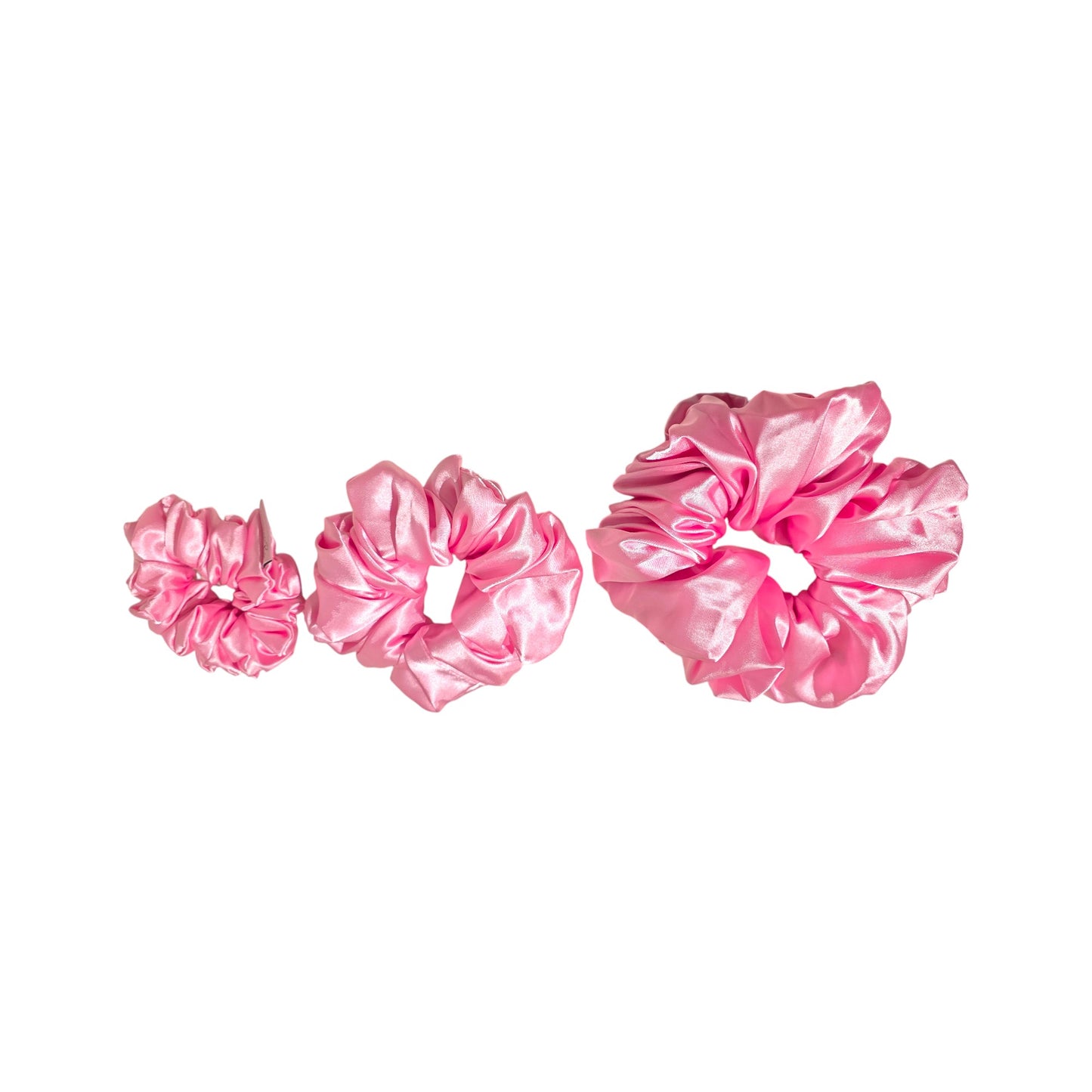 CHANEL satin scrunchies