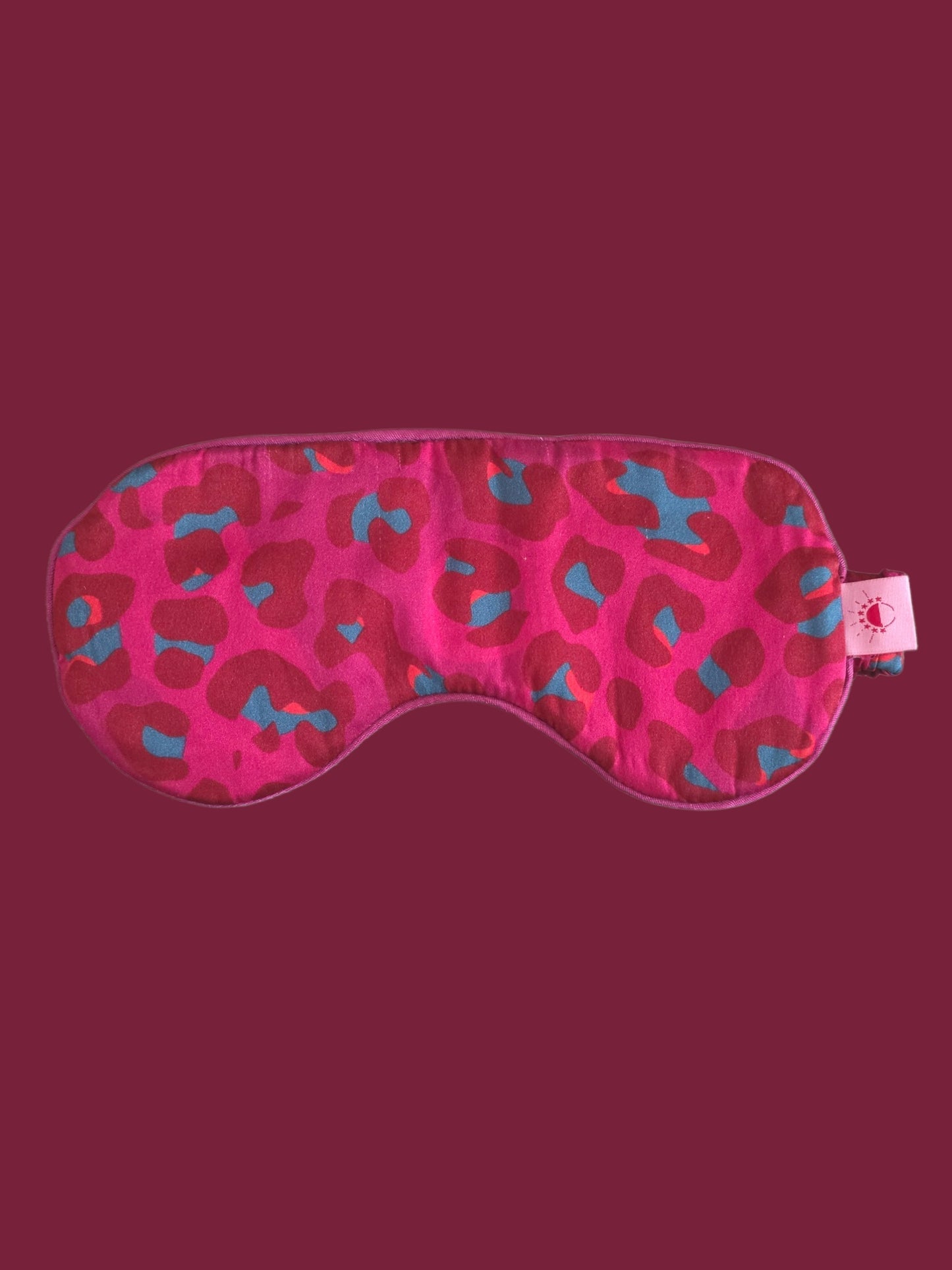 Leopard pink - eye mask
