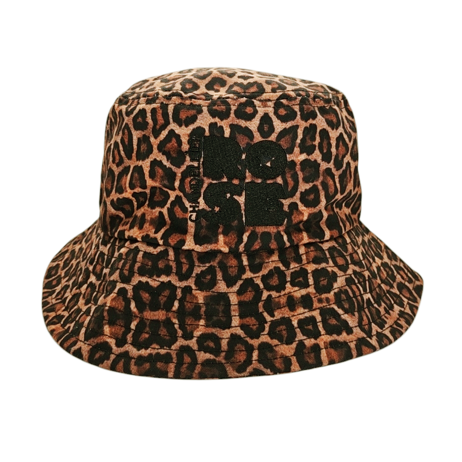 WT LEOPARD BUCKET HAT