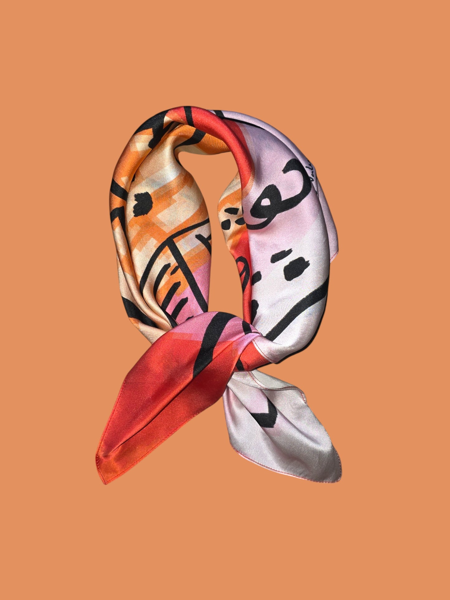 Spicy Magarita - Boss Jefa silk scarf